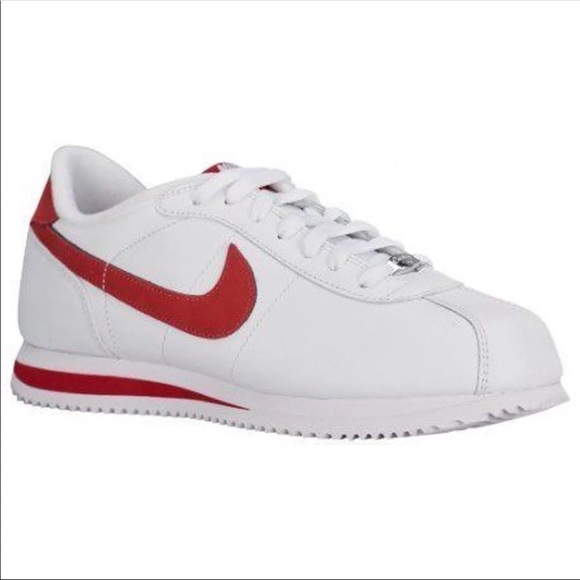 nike white and red cortez